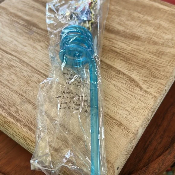 Madeline & Friends Twist & Twirl Straw 1999 New Sealed Rare HTF Blue Reusable - Picture 8 of 8